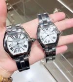 Cartier Roadster Stainless Steel Lovers Watch - AAA Replica